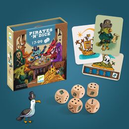 Djeco noppapeli PIRATES'N* DICE
