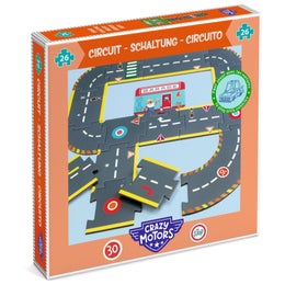 Djeco palapeli autorata  City circuit &ndash; 26 palaa